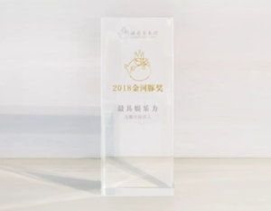 盛景嘉成文化基金、大数据基金主管合伙人王晓辉女士获得了“2018金河豚奖·最具娱乐力·泛娱乐投资人”奖项